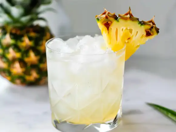 how to cut pineapple wedges